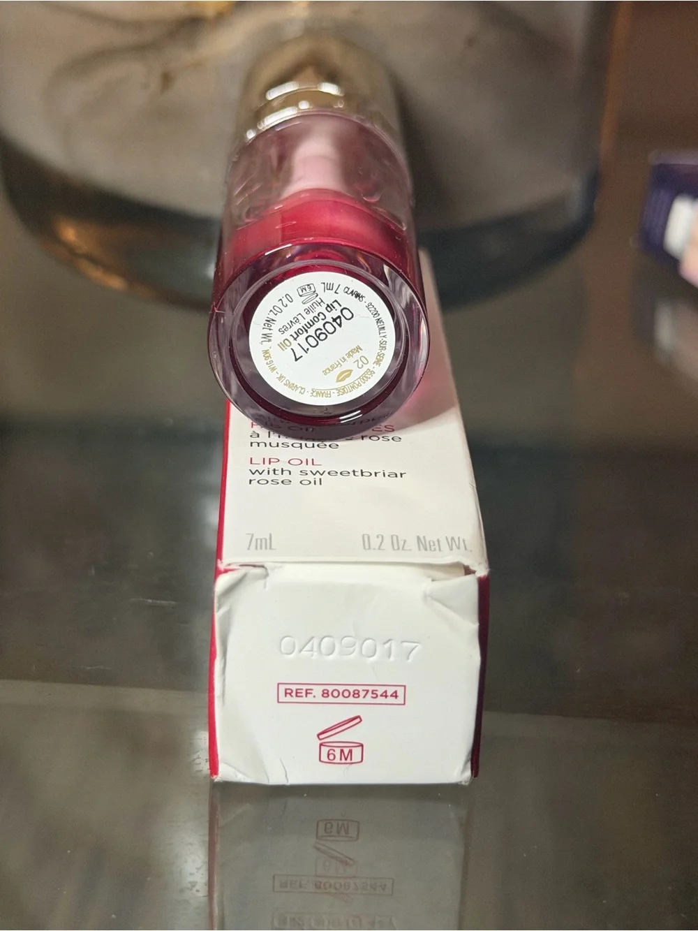 Clarins Lip Comfort Oil 02 Raspberry - Vibrant Raspberry Pink Gloss